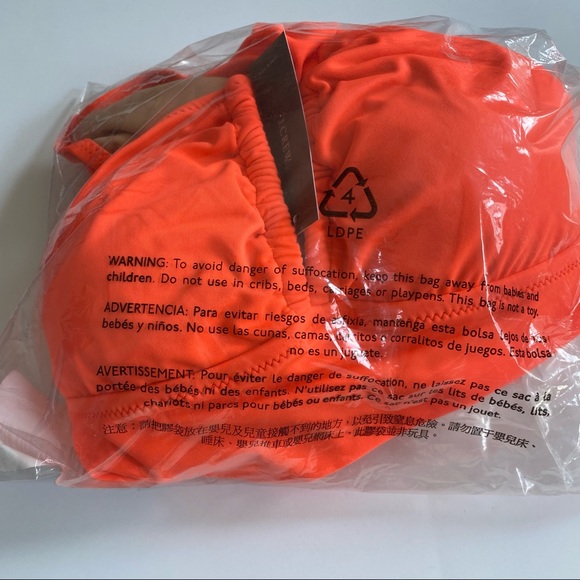 J. Crew Neon Ruched Halter Swimsuit - Picture 2 of 5